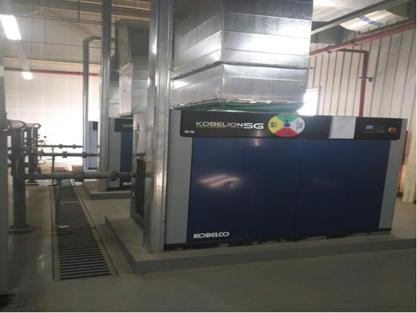 某陶瓷廠采用神鋼空壓機(jī) 某陶瓷廠采用神鋼空壓機(jī)